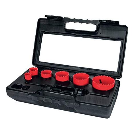 TERRAX  di RUKO  set seghe  a tazza  bimetalliche HSS  in valigetta  di plastica  8  pezzi -  A106340 (1/4)
