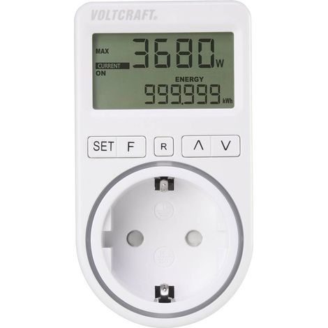 VOLTCRAFT SEM4500 Misuratore costi energetici Previsione di spesa, Funzione allarme, Tariffa elettrica impostabile (1/3)
