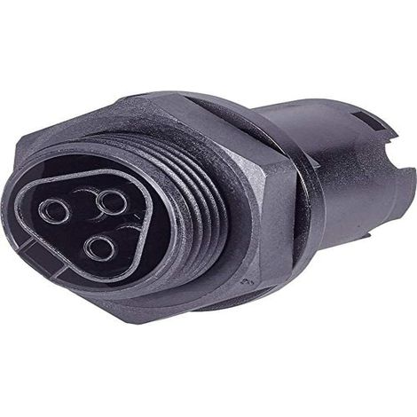 Wieland 96.031.1053.1 Rundstecker Buchse, Einbau Gesamtpolzahl: 3 1St.