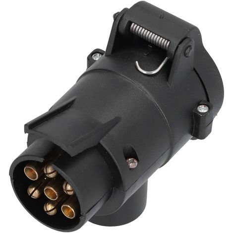 Adaptateur de prise de remorque ue 12V, étanche, 7 à 13 broches, Interface de camion, connecteur de prise de cordon d'alimentation RV (1/5)