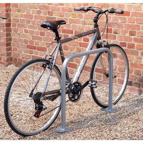 MOTTEZ - 2 range vélos platine - carré 92xH70cm tube Ø40mm - B143C2CAR - Ce produit de marque MOTTEZ est neuf. (1/2)