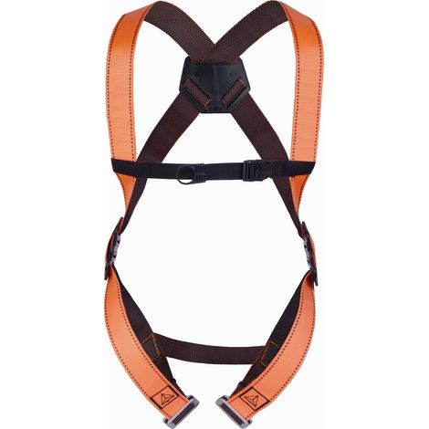HARNAIS ANTICHUTE DELTA PLUS 1 POINT ACCROCHAGE DORSAL TAILLE XXL - HAR11XX (1/2)