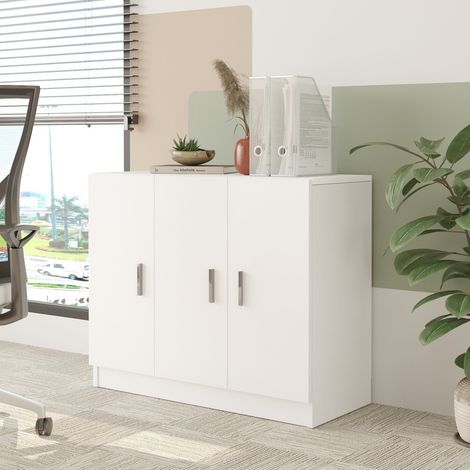 Wandschrank Delta White Melamin 89,9x73,8x38,1 cm (1/5)