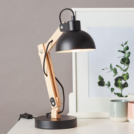BRILLIANT Lampe Moda Tischleuchte schwarz 1x A60, E27, 25W, geeignet für Normallampen (nicht enthalten) Mit Schnurzwischenschalter (1/5)