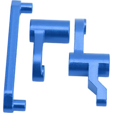 Kit de direction en alliage d'aluminium 18109 pour voiture RC 1/18 HBX 18859E 18858E 18857E (bleu) (1/5)