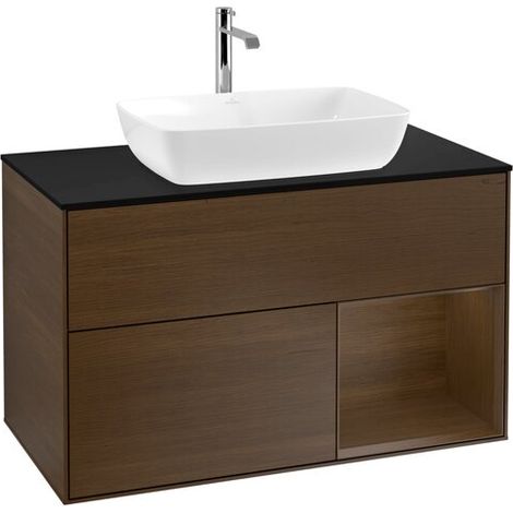 Villeroy & Boch F782GNGN Meuble sous-lavabo Finion F78 (1/2)