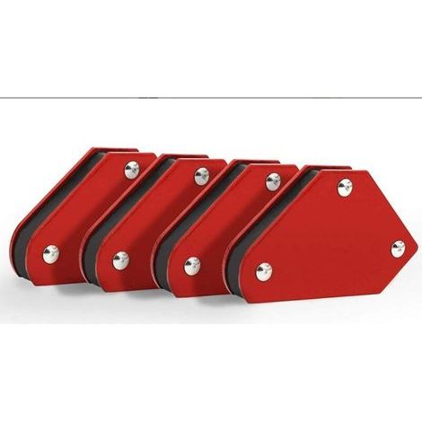 Aimant Soudure Equerre Soudure Aimants de soudage, Rouge, (1/5)