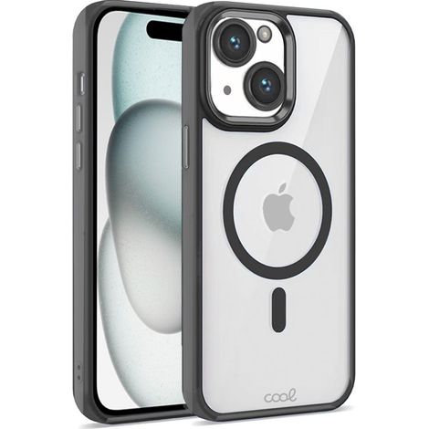 Carcasa COOL para iPhone 15 Magnética Borde Negro