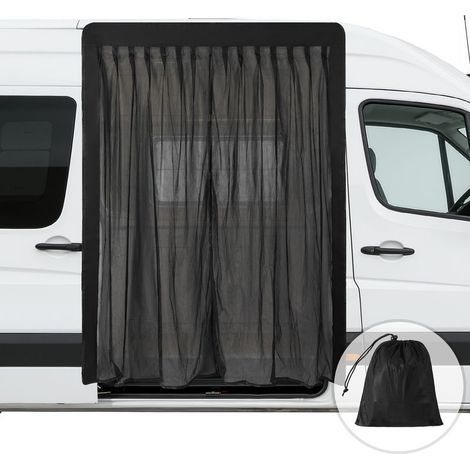 Mosquitera magnética para puerta de coche, 150 x 110 cm, red antimosquitos para camping, furgoneta y SUV (1/5)