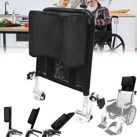 Kopfstütze für Rollstühle, verstellbares Rollstuhlzubehör, Kopfstütze, Nackenstütze für Rollstühle, universelle Kopfstütze für Rollstühle, stabile Rückenlehne, atmungsaktiv