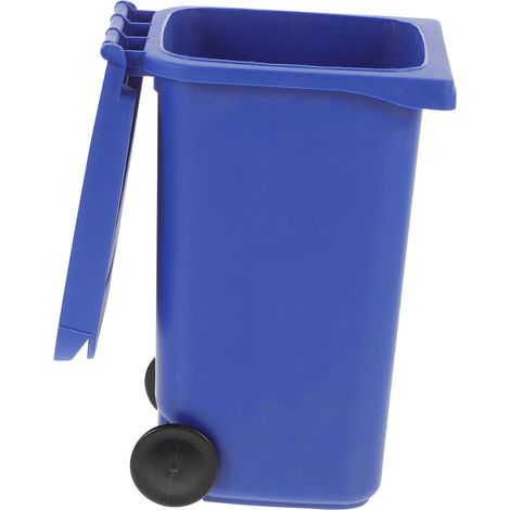 Office Bin with Lid Mini Plastic Table Bin Small Basket for Office, Home, Kitchen, Living Room and Bedroom for Waste and Small Objects 5.51 x 3.94 x 8.15 mm (1/5)