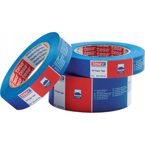 Ruban de masquage extérieur Tesa 50 m x 38 mm