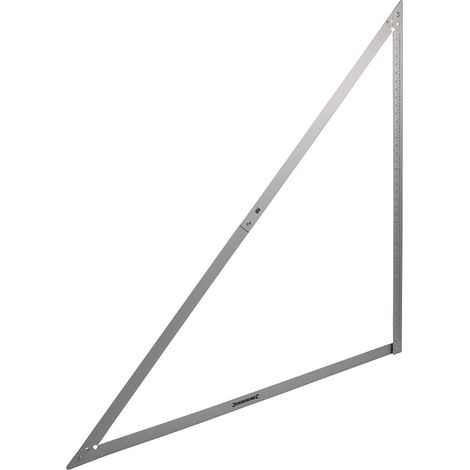 SQUADRA RIGA PIEGHEVOLE ALLUMINIO 600mm DA LAVORO CARPENTIERE 732000