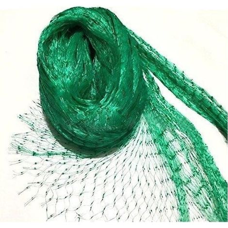Net Anti-Oiseaux Green , Net of Protection Anti Birds and Animals Net Garden For for Vegetables, Pond 4x10M -LAV (1/4)