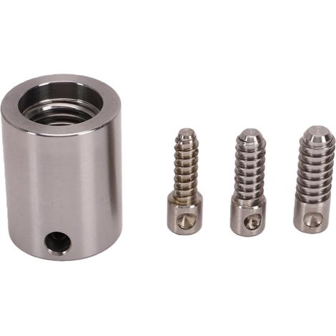 Adaptateur de Broche de Poupée de Tour, Construction en Acier Solide pour les Opérations de Tour à Bois (1/5)