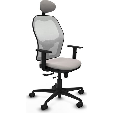 Silla de oficina piqueras y crespo Jorquera blanco diseño moderno (1/2)
