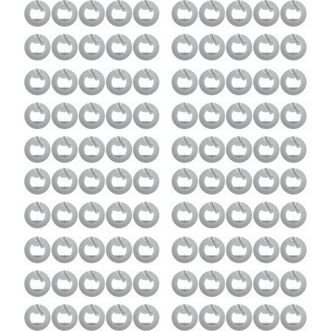 100 Autocollants NFC Ntag213 Universels 13.56 MHz Compatibles Téléphones (1/4)