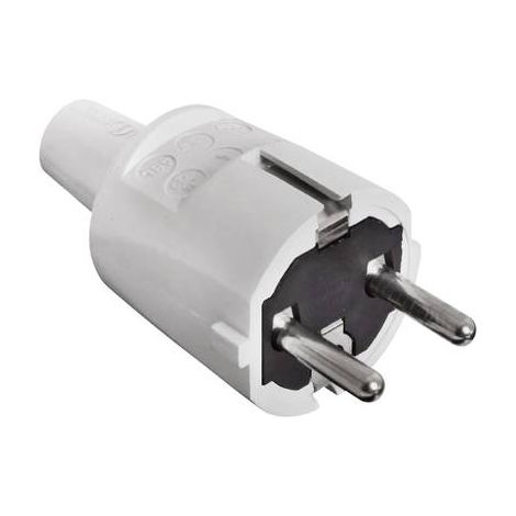 AS Schwabe 62220 enchufe eléctrico gris seguro PVC