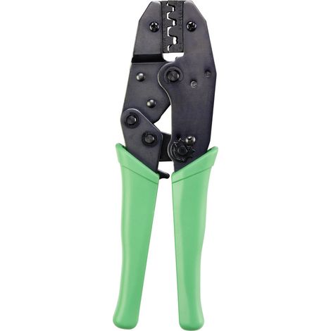 TOOLCRAFT 1486699 Crimpzange 1 Stück Unisolierte, offene Steckverbinder 0.5 bis 6 mm²