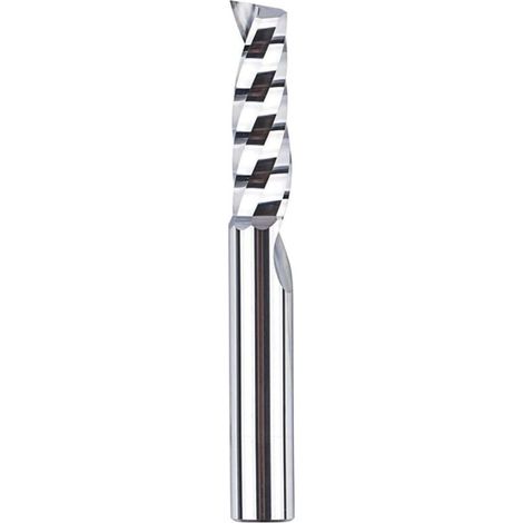 6-mm-Aluminium-Fräser, Einschneider-Fräser, 1 Stück Vollhartmetall, 22-mm-CNC-Fräser für Holz und Aluminium