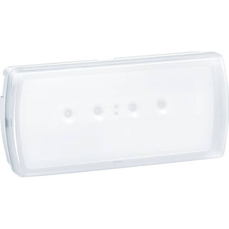 Luz de emergencia no permanente URA21Led PLUS de Legrand  200Lm (1/4)