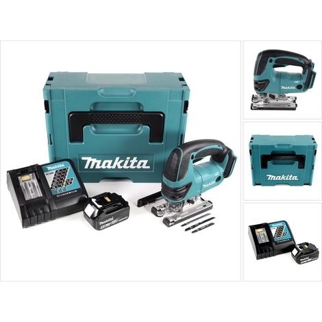 Makita DJV 180 RT1J Akku Stichsäge 18V + 1x Akku 5,0Ah + Ladegerät + Makpac (1/5)
