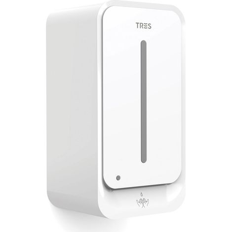 TRES 01240801 ELECTRONIC Dispensador Electrónico Infrarrojos de Gel o Jabón Blanco - ref: 01240801