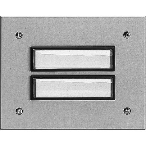 Grothe ETA 802 EV1 Placa de rellano, aluminio, empotrada, 55802