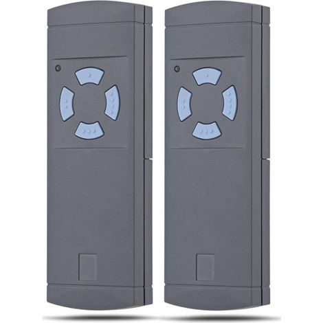 Set mit 2 Handsendern (868 MHz) für Hörmann Garagentoröffner HS4-868, fester Code für Hörmann HS4-868, HSE4-868, HSM4-868