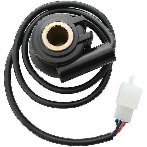 Capteur kilométrique pour moto, connexion universelle à 3 broches, câble de capteur de vitesse et de compteur kilométrique numérique fiable pour moto (1 pièce) - noir