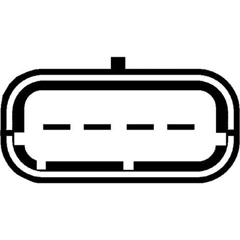 Débitmètre de masse d'air Hella 8ET 009 142-431 CITROËN 1 232 944 1 303 898