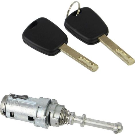 Barillet serrure de porte avant gauche pour Citroën C2 et C3 - (1/4)