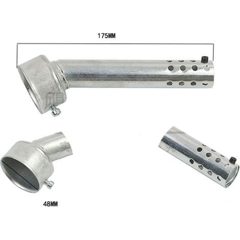 Silencieux D'échappement De Moto Universel 48mm Réglable DB Silencieux Modifié Bouche Ronde Noyau Tuning Tube Son Tueur (1/5)