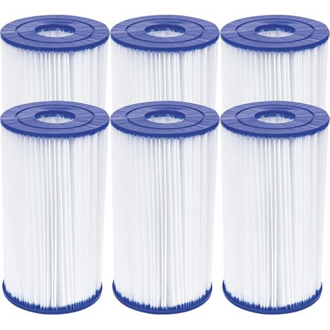 Flowclear™ Filterkartusche Gr. IV 14,2 x 25,4 cm, 6er-Sparset (1/2)