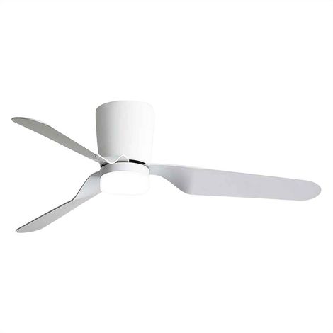 Ventilador "Kochi" regulable con mando a distancia (18W 3CCT 2350lm) IP20 color blanco (1/5)