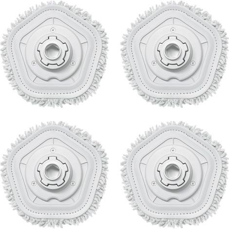Ersatzköpfe für Xiaomi Dreame W10/Pro, Dreame W10 Reinigungsroboter, Ersatz-Wischmopp mit hoher Saugfähigkeit für Wasser und Schmutz, geeignet für alle Bodenarten (1/5)