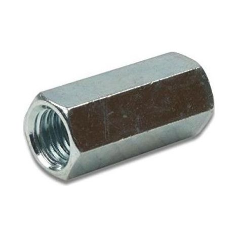Manicotti dadi giunzione per barre filettate - Misura: M8 conf. 100 pz