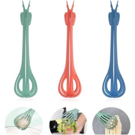 Fouet de cuisine - CuisineS3PCS - Multifonctionnel - Plastique de qualité alimentaire - Accessoire professionnel (1/4)