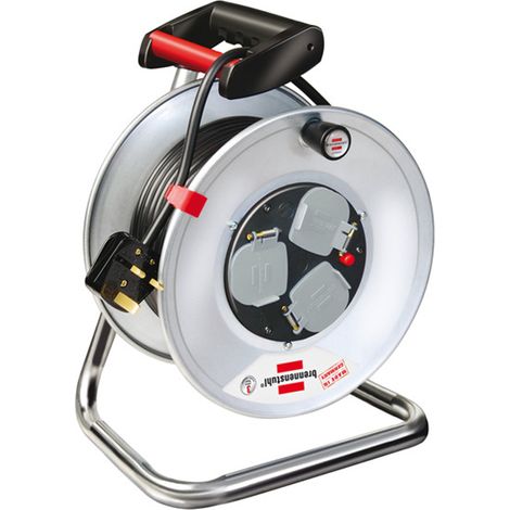 Brennenstuhl Garant S 3 Cable Reel 240V 25M 3-Socket (1/4)