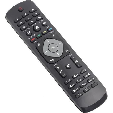 Télécommande universelle Smart TV pour Philips, télécommande de remplacement pour Philips LCD LED TV (1/4)