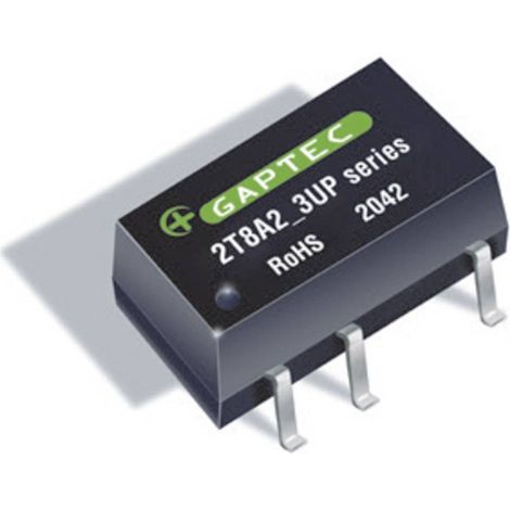 Gaptec 2T8A20505S3UP Convertisseur CC/CC 400 mA 2 W Contenu 1 pc(s) Y337733