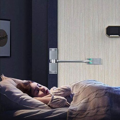 Ferme-porte simple, un indispensable du quotidien, ferme-porte automatique silencieux avec amortisseur, ferme-porte automatique dissimulé. (1/5)