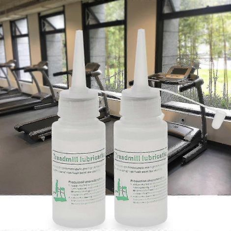 2 flacons de 50 ml d'huile lubrifiante pour tapis de course, lubrifiant pour courroie, huile de silicone, entretien pour articles de sport et salles de sport (1/3)