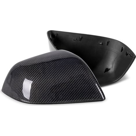 Carbon fiber rearview mirror protective shell for Tesla Model 3/Y (one pair) (1/4)