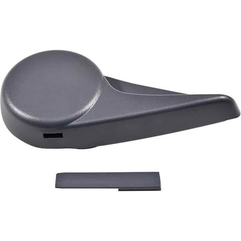 Manija de ajuste, plástico ABS, negra, para Mercedes-Benz Clase A W168 (1/5)