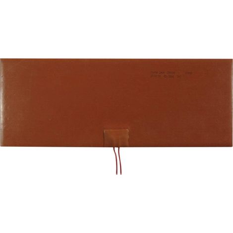 Thermo TECH Silicone Lamina riscaldante Autoadesivo 24 V/DC, 24 V/AC 142 W Tipo di protezione IPX7 (L x L) 340 mm x 130