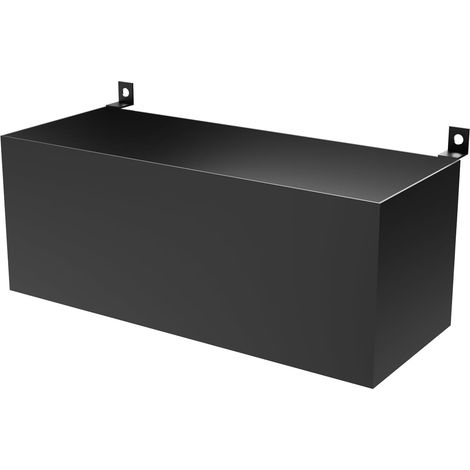 Panneau Acoustique Organisateur Mural, Étagères Murales Flottantes en Métal pour Organisateur Mural, Étagère Murale à Assembler pour Cuisine, Bureau (Boîte de Rangement, 25,2×10 cm) (1/5)