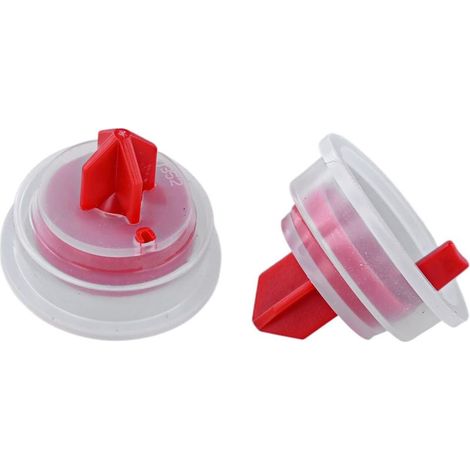 Membranes de soupape de remplissage pour réservoir de WC (Lot de 2) — Joints de rechange en caoutchouc pour modèles à alimentation latérale et inférieure (1/5)
