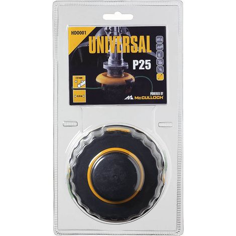 Cabezal de corte universal P25 de doble cable, cable de 2,0 mm x 4 m (1/5)