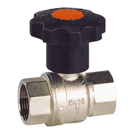Vanne à sphère F/F 3/8" (12/17) avec démultiplicateur - Sferaco (1/2)